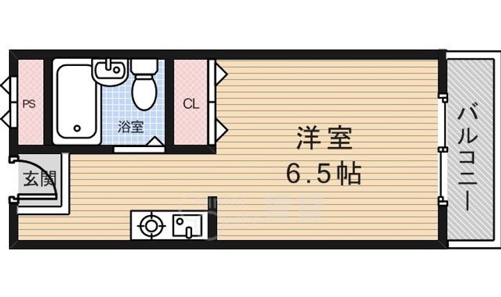 ルーミングハウス梶の間取り