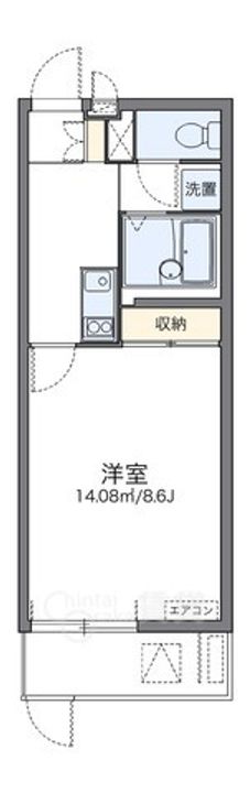 レオネクストカルミアの間取り