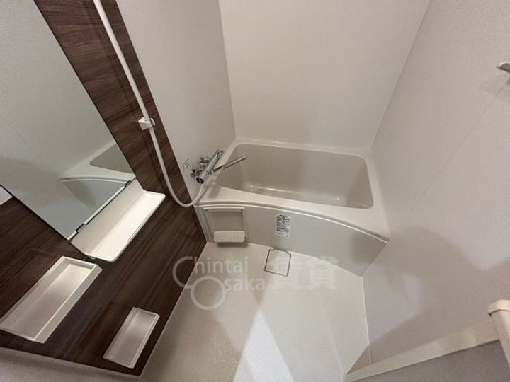 大阪府吹田市江坂町1丁目の賃貸マンションの風呂