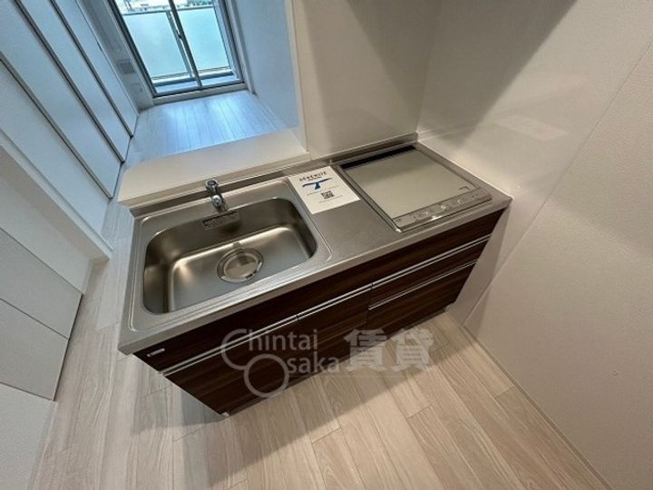 大阪府吹田市江坂町1丁目の賃貸マンションのキッチン