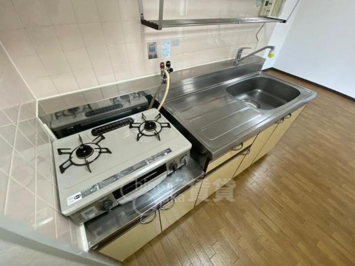 大阪府池田市桃園1丁目の賃貸マンションのキッチン