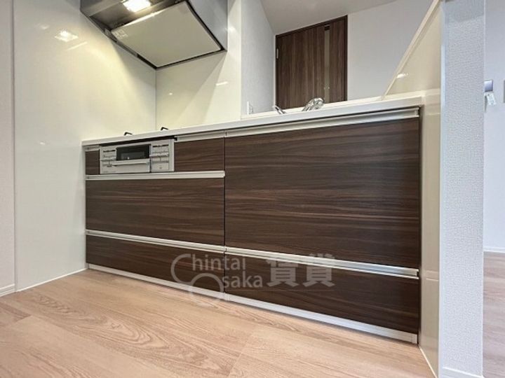 大阪府池田市井口堂3丁目の賃貸アパートのキッチン