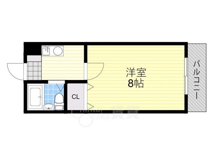 コージィコート瀬川2の間取り
