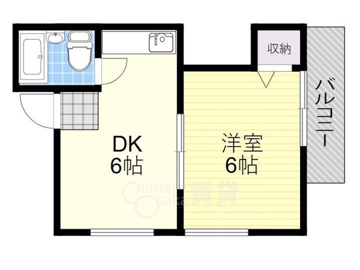 スタジオ桜塚の間取り