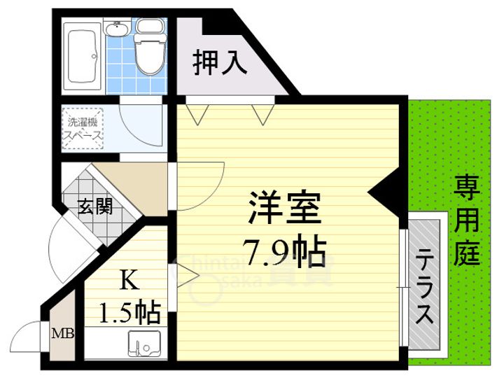 ナヴィール箕面の間取り