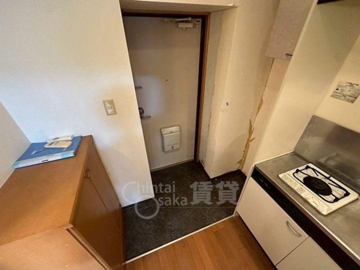 グリーンハイツ豊川2の玄関