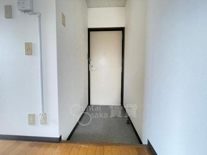 ゆうきマンションの玄関