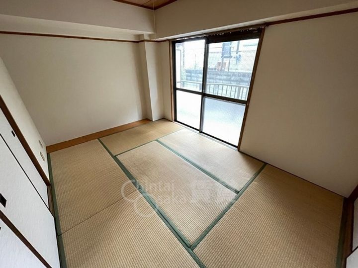 ハイツ香花園の寝室