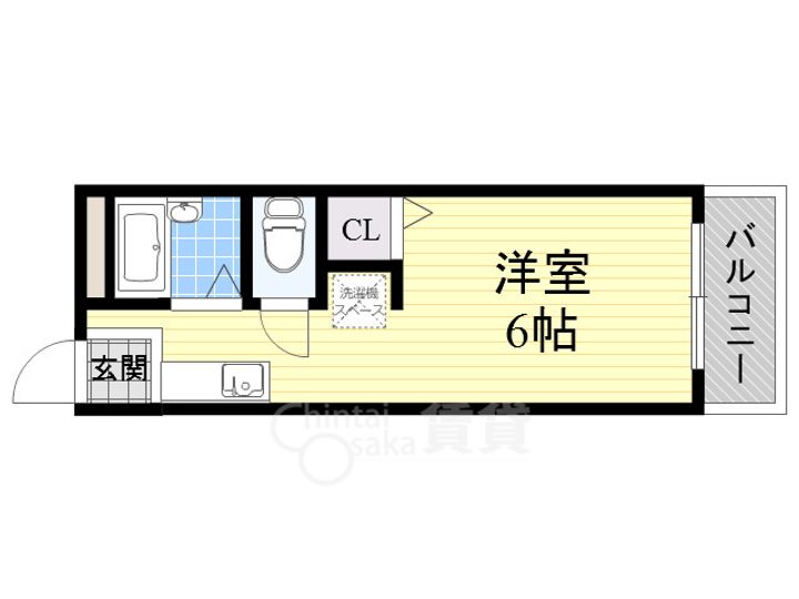 ヴィラージュみのおAの間取り