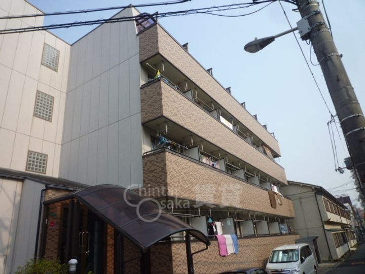 大阪府大阪市淀川区新高5丁目の賃貸マンションの外観