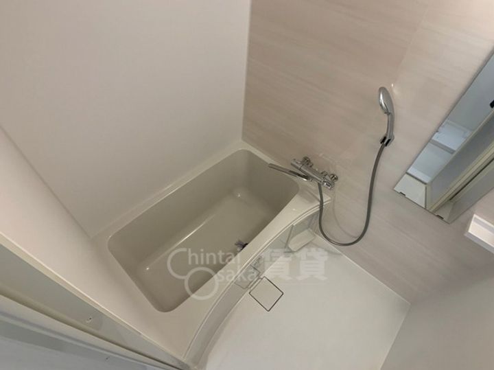 大阪府大阪市東淀川区下新庄5丁目の賃貸アパートの風呂