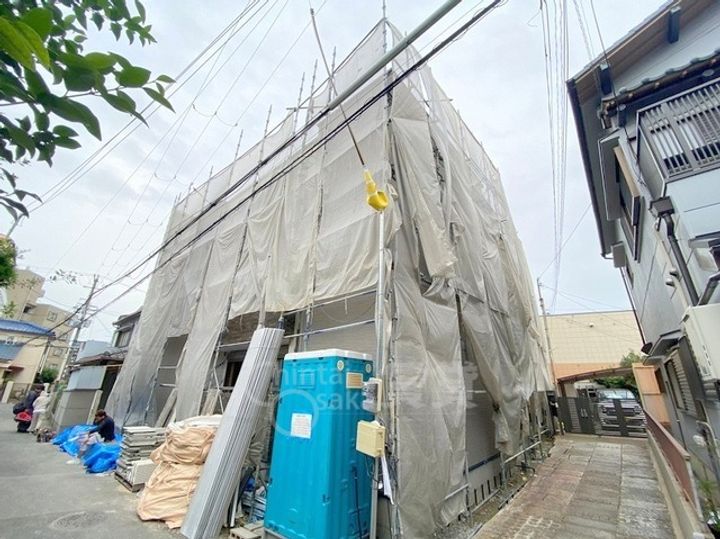 大阪府大阪市東淀川区下新庄5丁目の賃貸アパートの外観