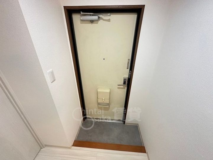 コテージ曽根の玄関