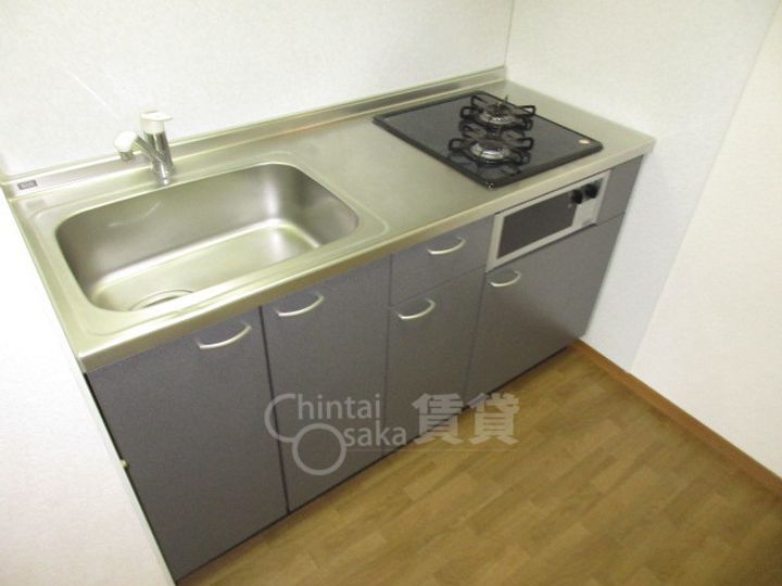 大阪府大阪市淀川区宮原1丁目の賃貸マンションのキッチン