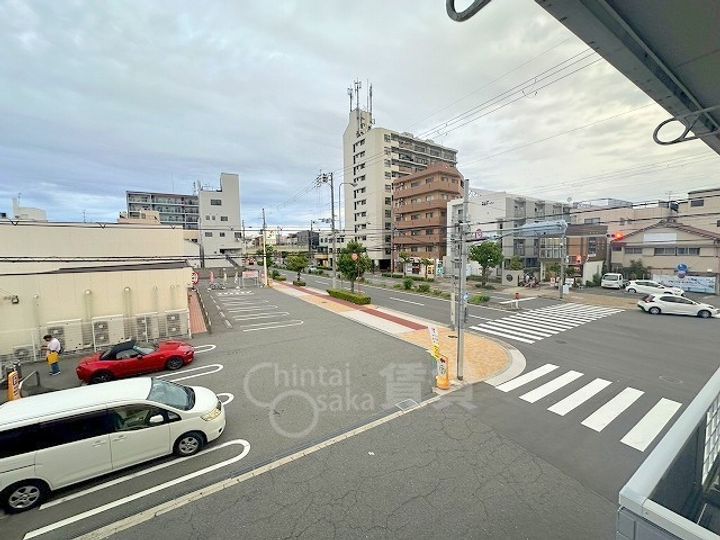 大阪府大阪市東淀川区豊里5丁目の賃貸アパートの周辺