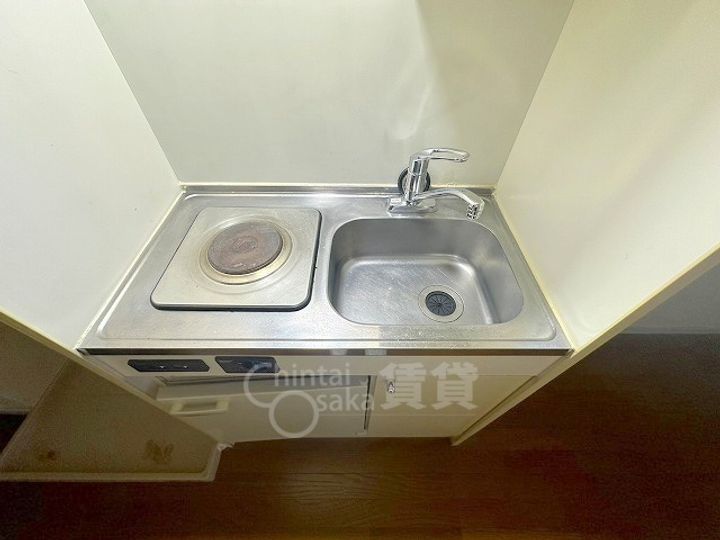 大阪府大阪市東淀川区豊里5丁目の賃貸アパートのキッチン