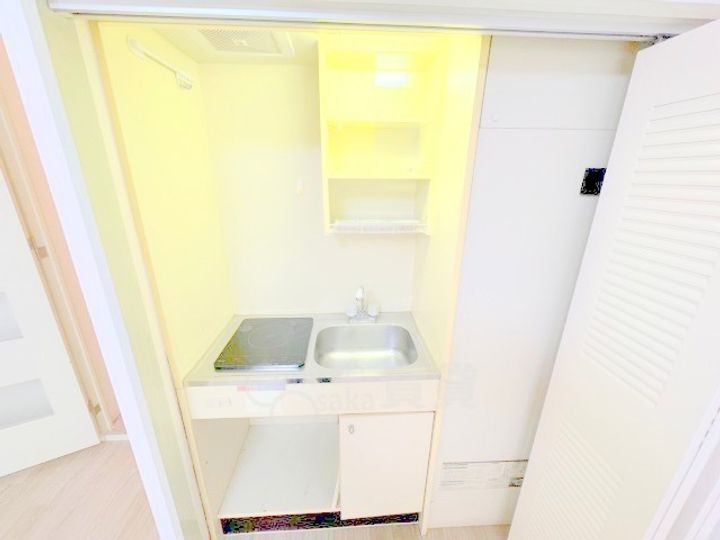 大阪府大阪市淀川区西中島1丁目の賃貸マンションのキッチン