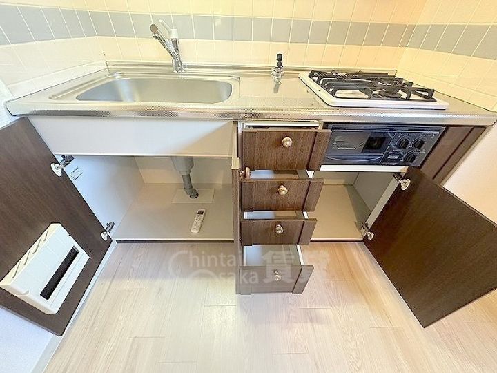 大阪府大阪市東淀川区相川2丁目の賃貸マンションのキッチン