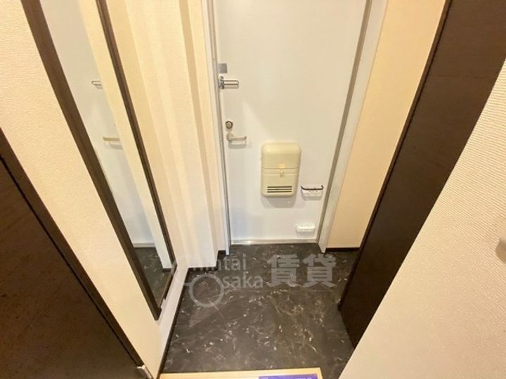クレイノセイ柴島の玄関