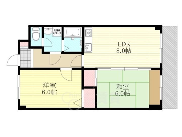 東淡路豊源ビルの間取り