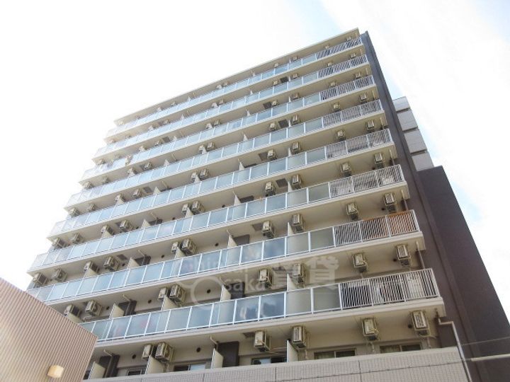 大阪府大阪市東淀川区東中島2丁目の賃貸マンションの外観