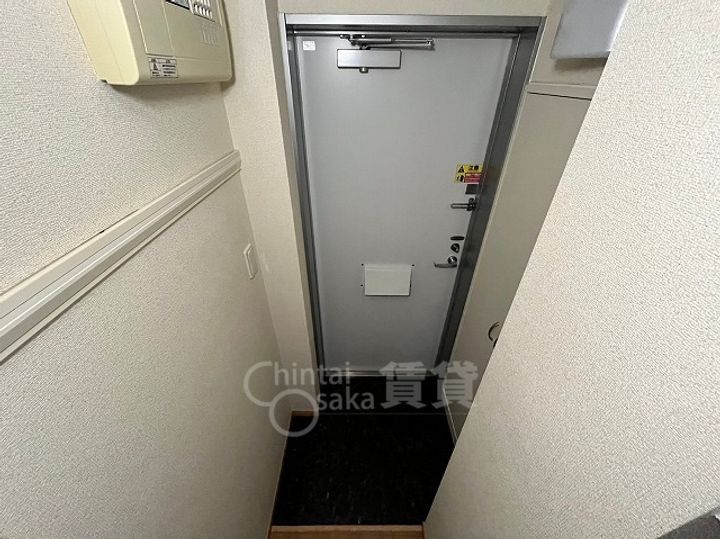 レオパレスノンノ ミーオの玄関