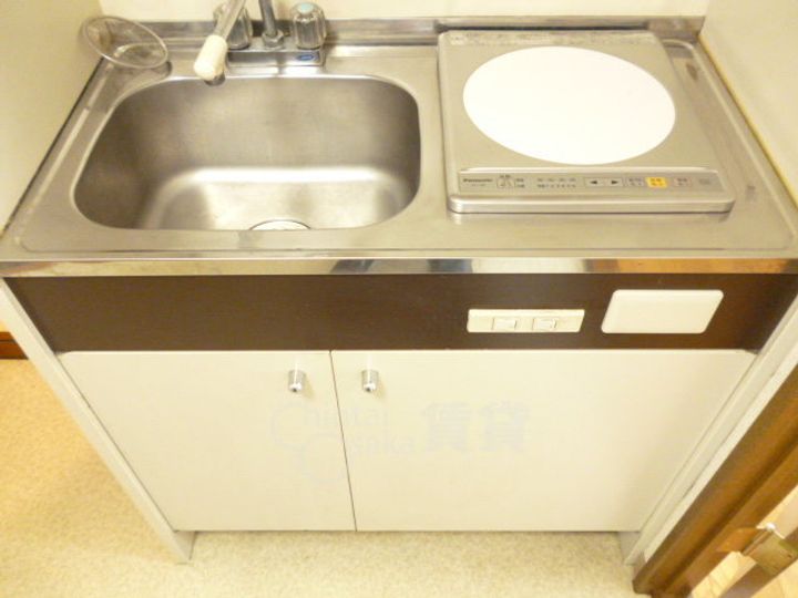 大阪府箕面市粟生間谷東1丁目の賃貸マンションのキッチン