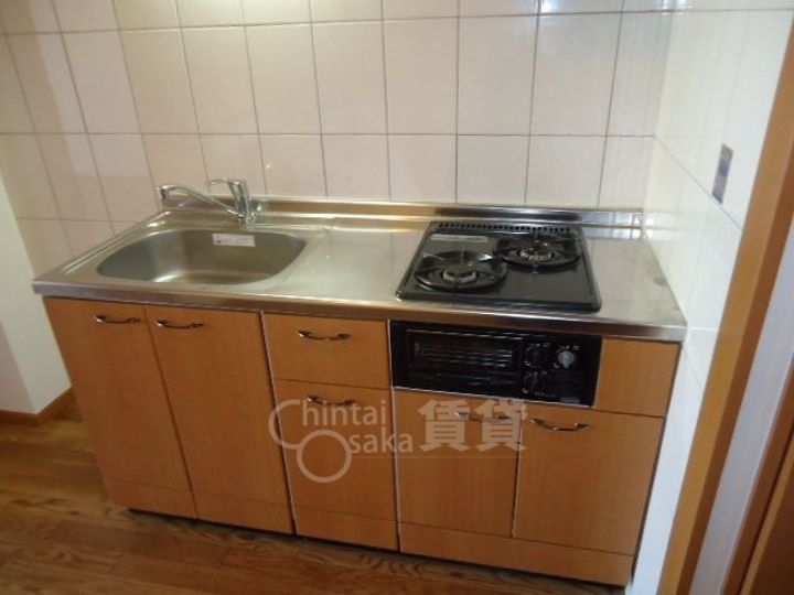 大阪府茨木市彩都あさぎ5丁目の賃貸マンションのキッチン