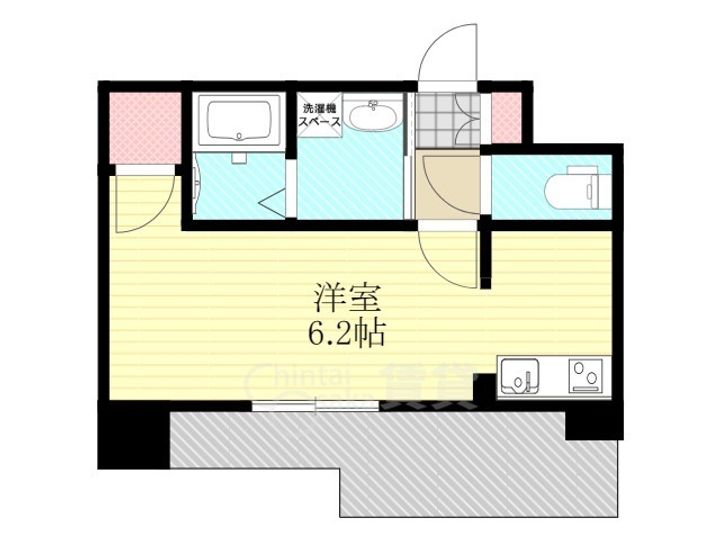 大阪府大阪市淀川区十八条1丁目の賃貸マンションの間取り