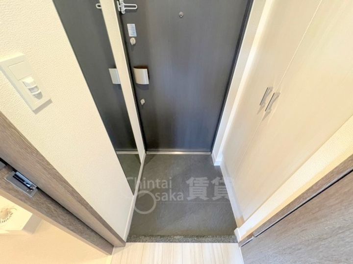 大阪府大阪市淀川区十八条1丁目の賃貸マンションの玄関