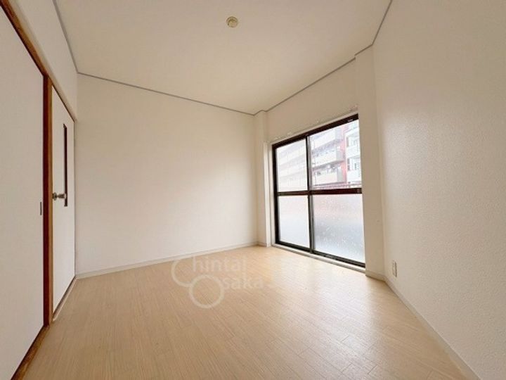 大阪府大阪市東淀川区豊新4丁目の賃貸アパートの寝室