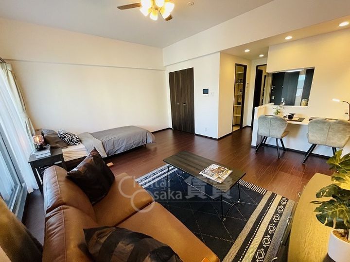 プレジオ海老江の居間