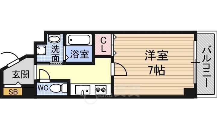 デルタイーストの間取り