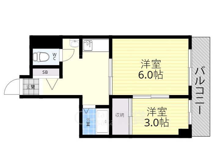 第一三井ビルの間取り