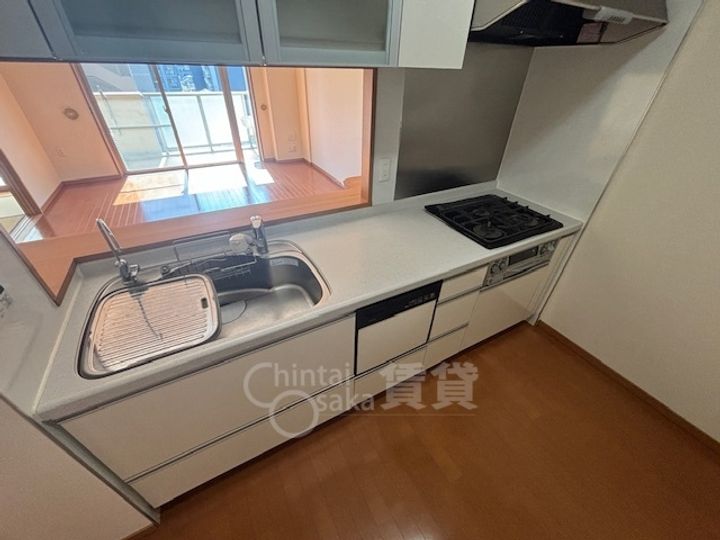 大阪府大阪市北区中津3丁目の賃貸マンションのキッチン