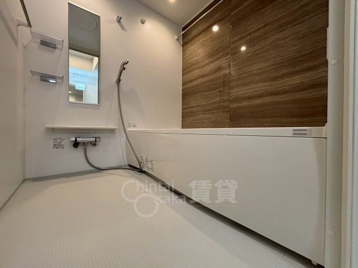 大阪府吹田市山田東3丁目の賃貸アパートの風呂