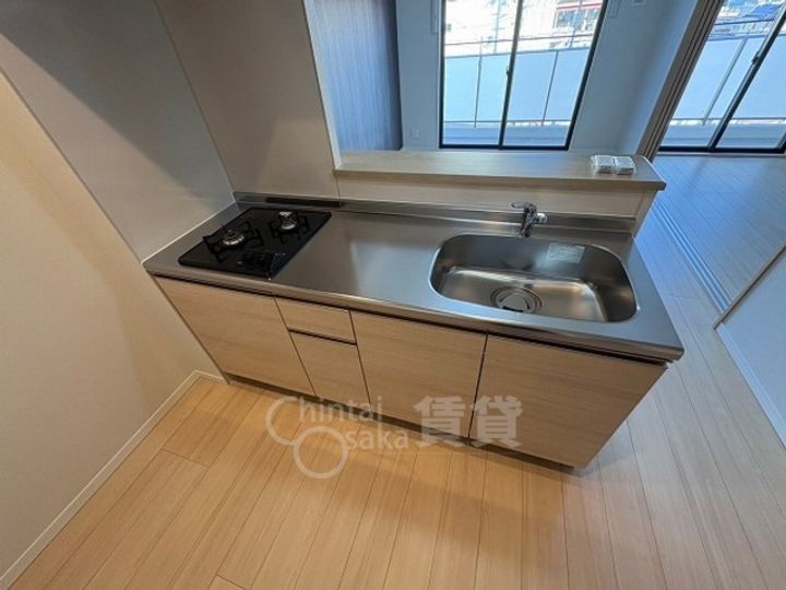 大阪府豊中市上野東2丁目の賃貸マンションのキッチン