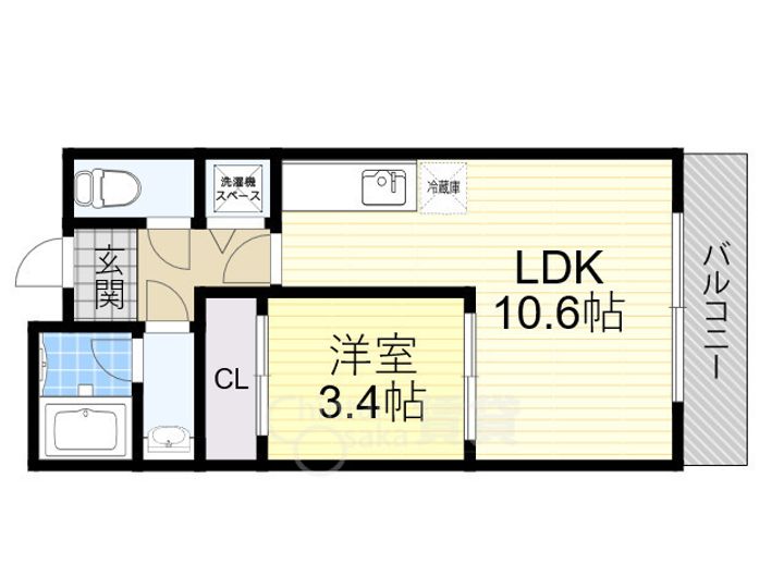 Casa de violaの間取り