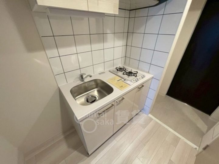 大阪府大阪市東淀川区東中島2丁目の賃貸マンションのキッチン