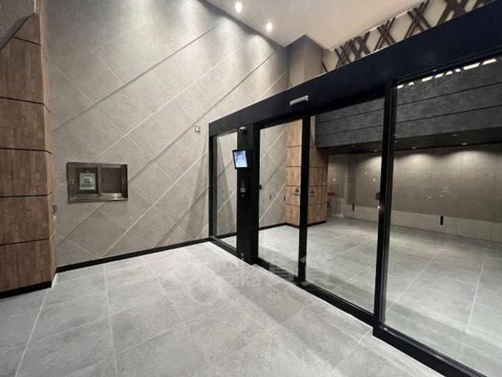 大阪府大阪市東淀川区東中島2丁目の賃貸マンションの玄関