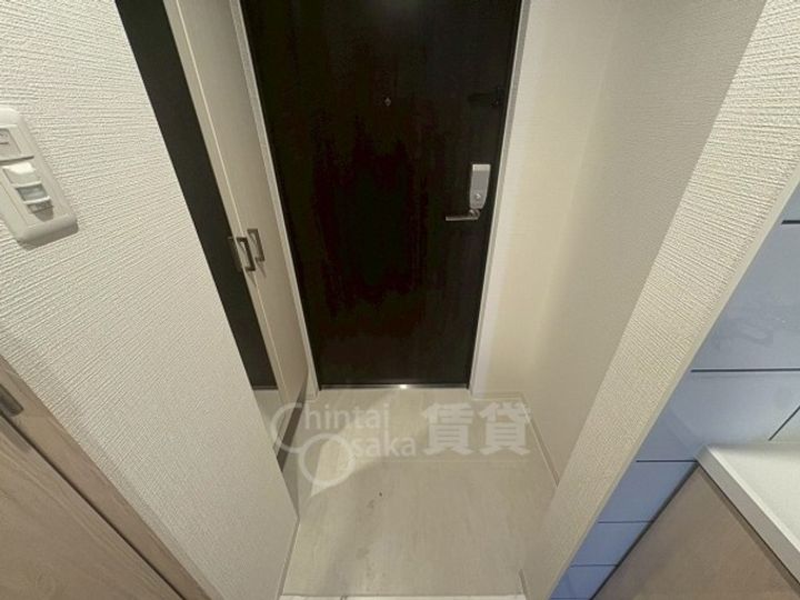 大阪府大阪市東淀川区東中島2丁目の賃貸マンションの玄関