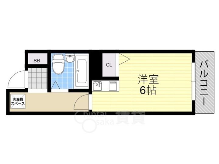 メゾンセリシエの間取り