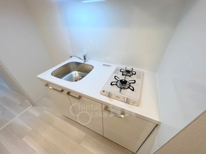 大阪府大阪市東淀川区東中島4丁目の賃貸マンションのキッチン