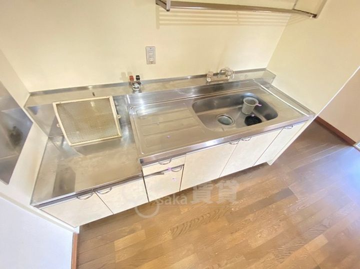 大阪府吹田市山田南(マンション)の賃貸物件のキッチン