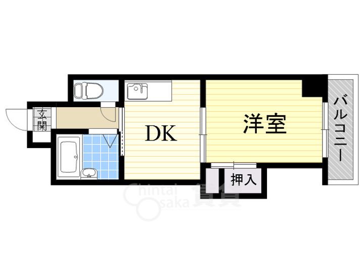 上新庄グランドハイツ北の間取り