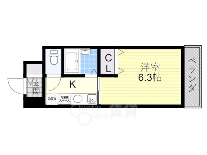 パセオ石橋の間取り