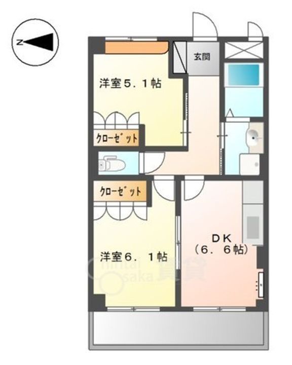 ラークハイムの間取り