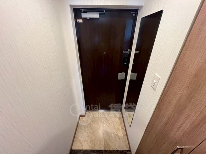 大阪府大阪市淀川区新高2丁目の賃貸マンションの玄関