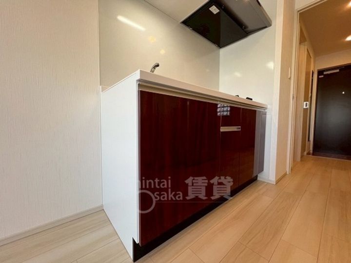 大阪府大阪市淀川区新高2丁目の賃貸マンションのキッチン