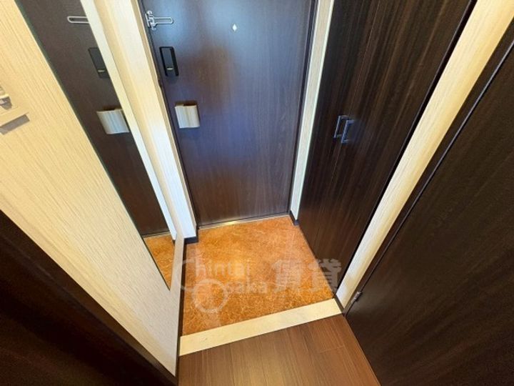 大阪府大阪市淀川区新高2丁目の賃貸マンションの玄関